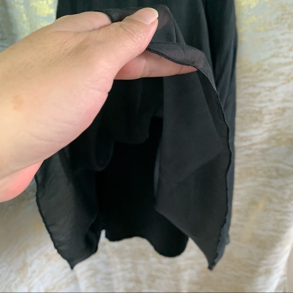 Bebe Black 100% Silk Beaded Cocktail/Party Dress - Picture 7 of 14